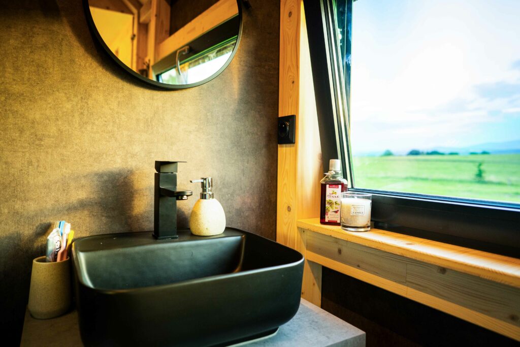Tiny house koupelna