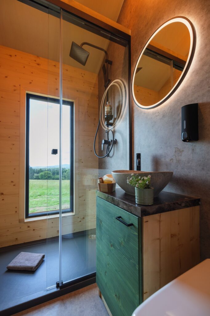 Tiny house koupelna